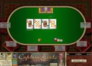 Captain Cooks poker table