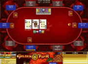 Golden Tiger poker table